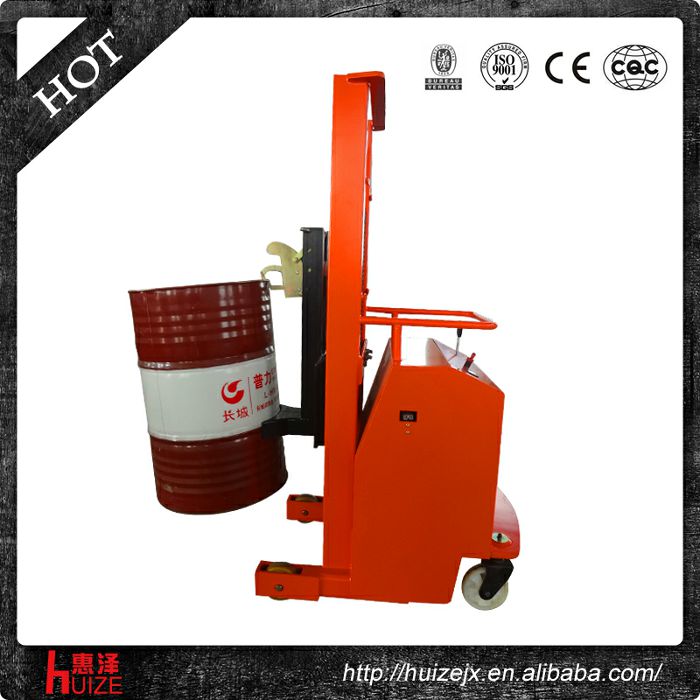 半電動(dòng)配重油桶車（無底腿，只堆垛，不翻轉(zhuǎn)）