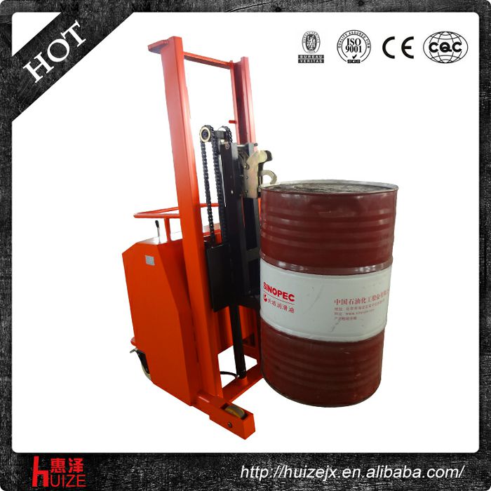 半電動(dòng)配重油桶車（無底腿，只堆垛，不翻轉(zhuǎn)）3