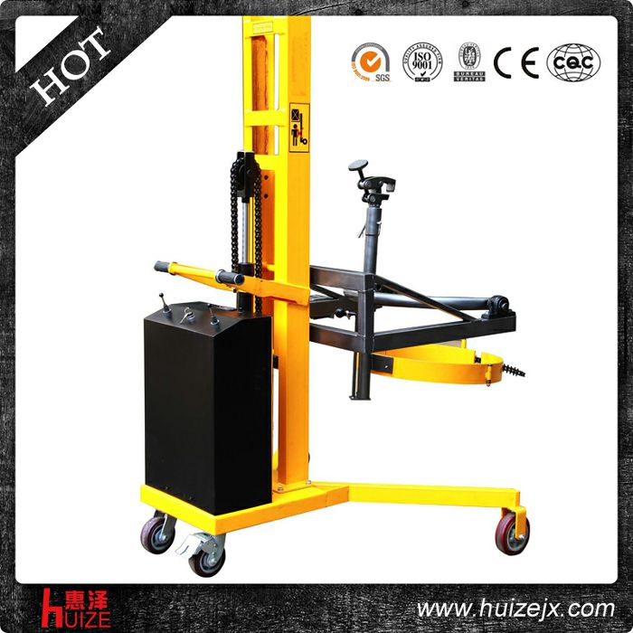 半電動(dòng)油桶車（直角腿，夾鐵桶翻轉(zhuǎn)）2